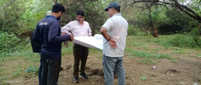 Field verification with GSI officials